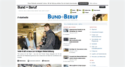 Desktop Screenshot of bundundberuf.de